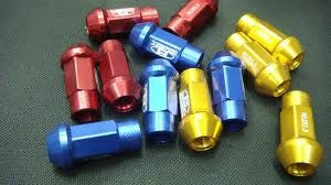 TUERCAS RACING BLOX 12X1.5 50MM ANONIZADAS (20PC)