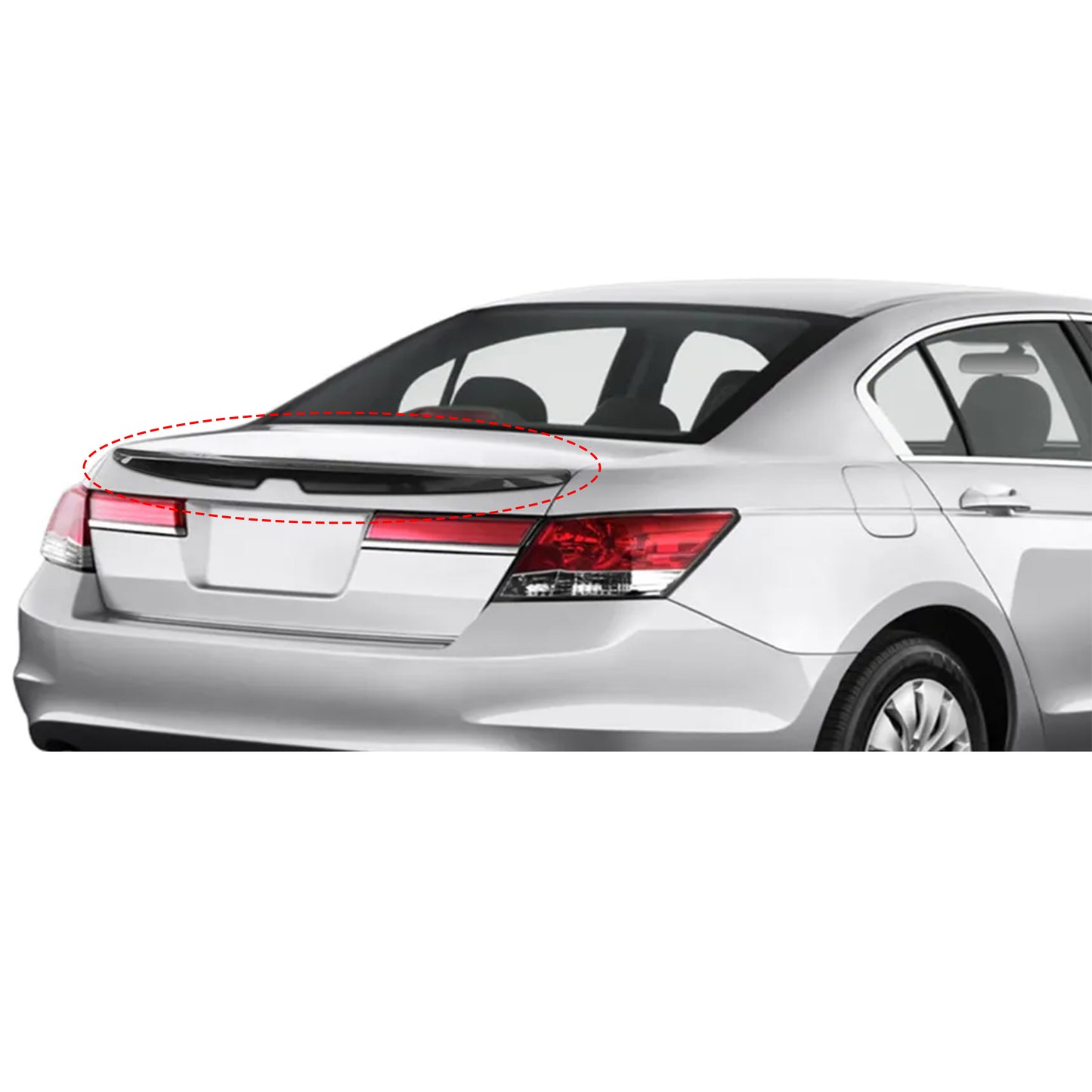 HONDA ACCORD 2008-2012 SEDAN SPOILER ESTILO FABRICA DE PLASTICO ABS