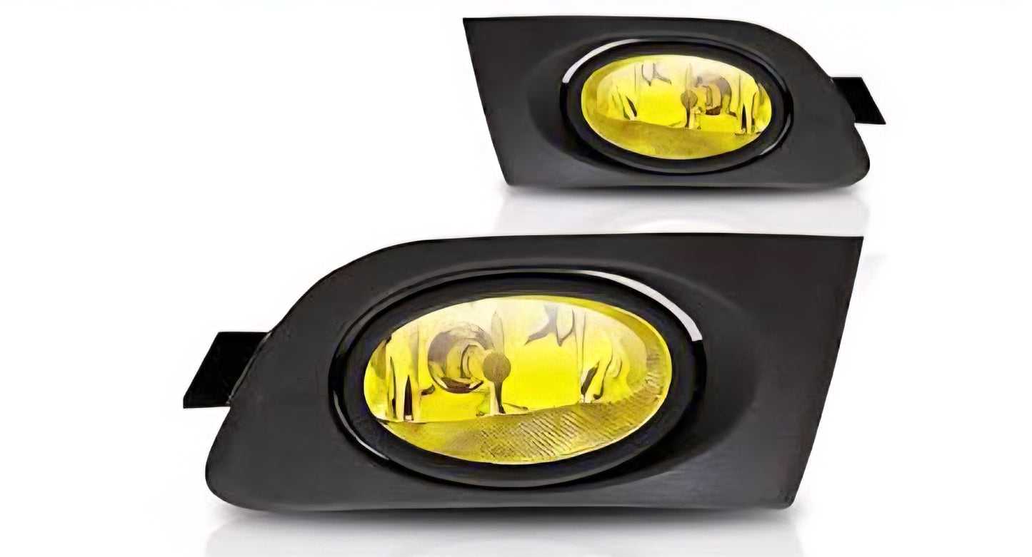 HONDA CIVIC 2001-2003 COUPE / SEDAN YELLOW FOG LIGHTS