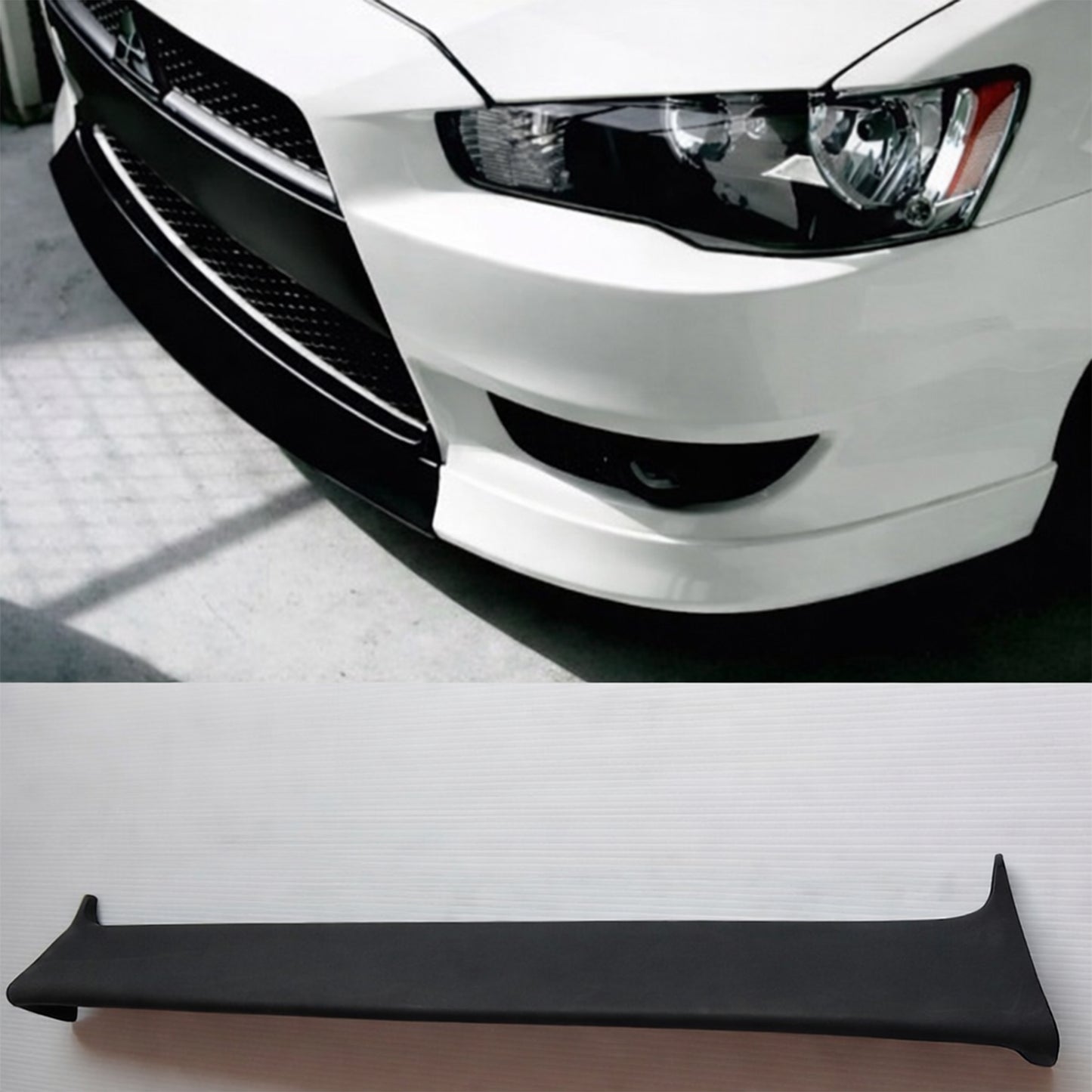 MITSUBISHI LANCER 2008-2013 CENTER LIP DE FIBERGLASS