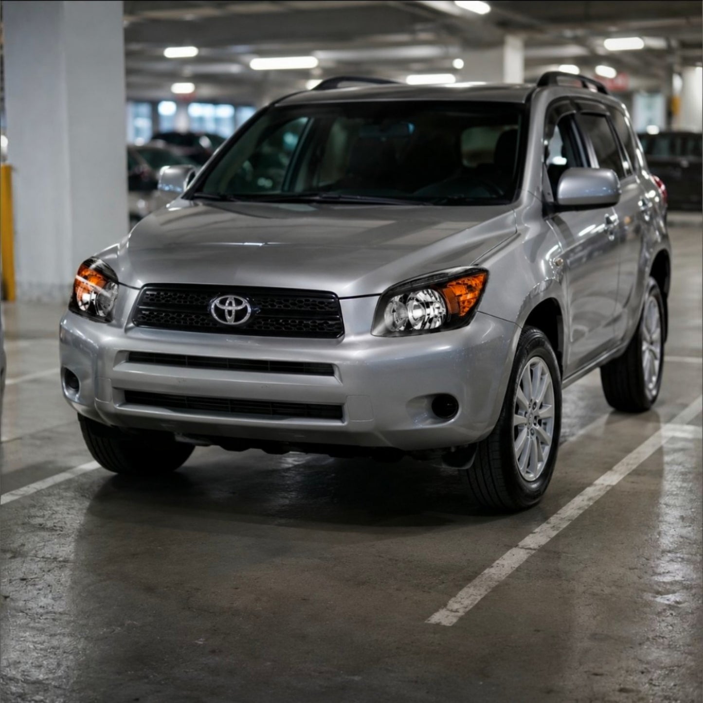 TOYOTA RAV4 2006-2008 COUPE FOCOS DELANTEROS FONDO NEGRO