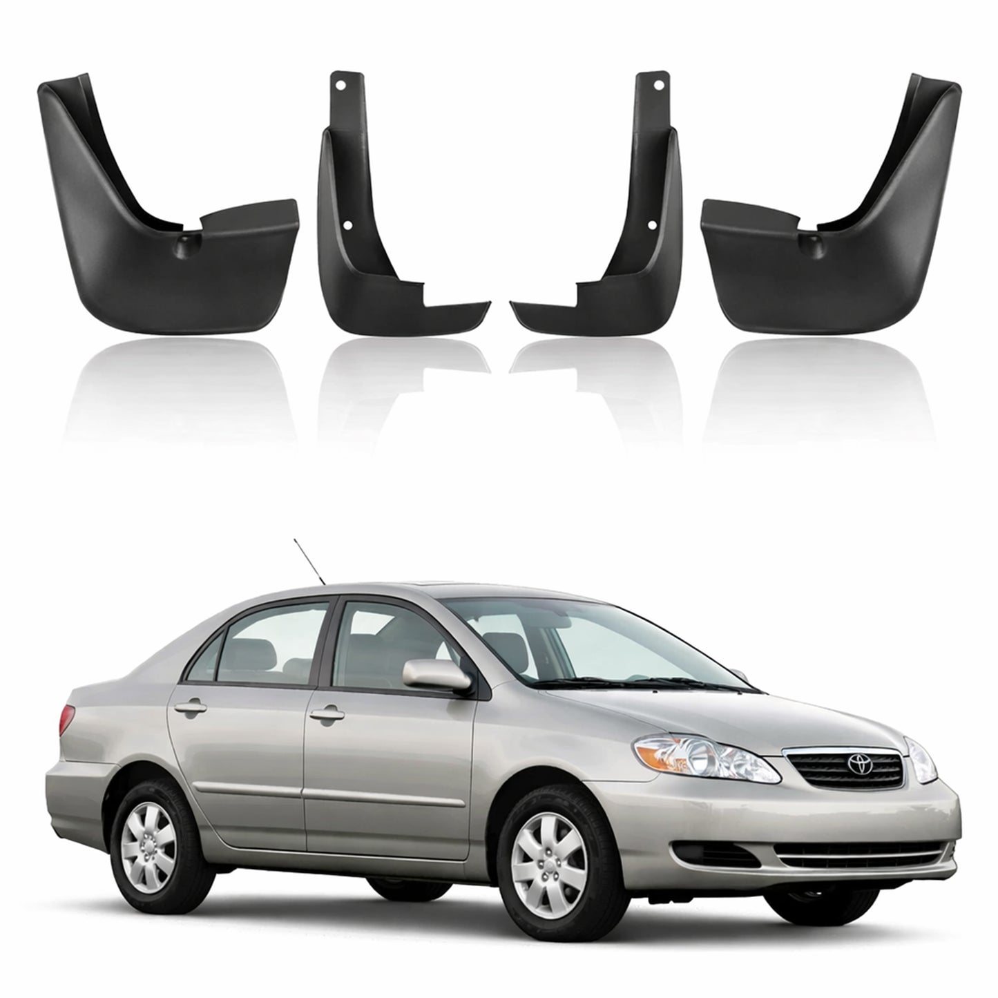 TOYOTA COROLLA 2003-2008 SIN BODY KIT CHAPALETAS