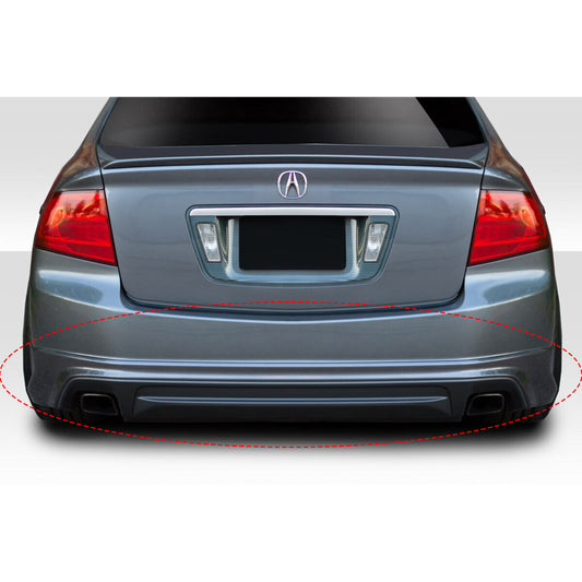 ACURA TL 2004-2008 REAR LIP ESTILO ASPEC DE FIBERGLASS
