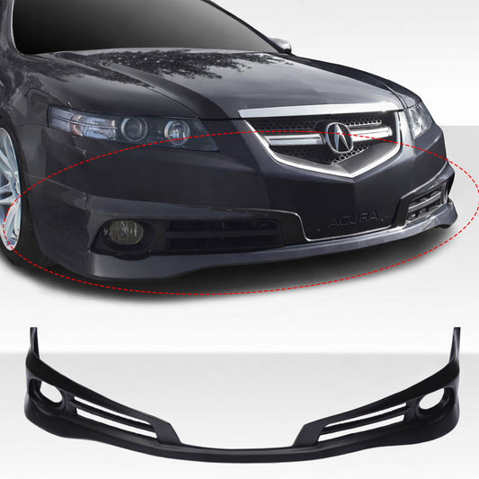 ACURA TL 2007-2008 FRONT LIP ESTILO TIPO S EN FIBERGLASS