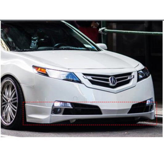 ACURA TL 2009-2012 FRONT LIP ESTILO TIPO S DE FIBERGLASS