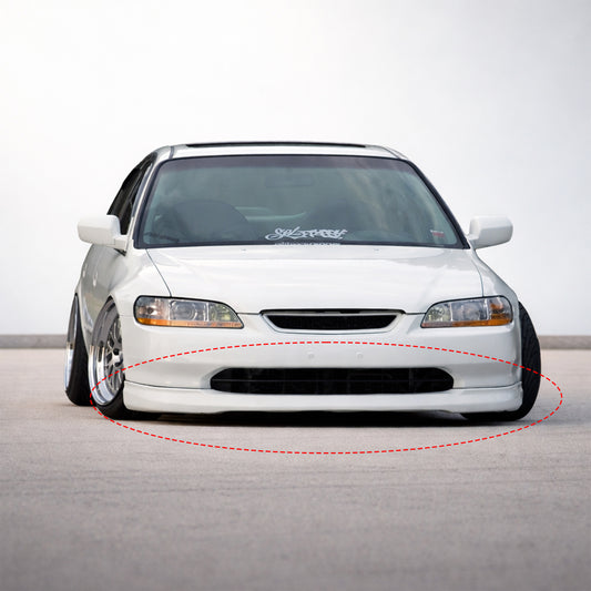 HONDA ACCORD 1998-2000 SEDAN FRONT LIP ESTILO HFP DE FIBERGLASS