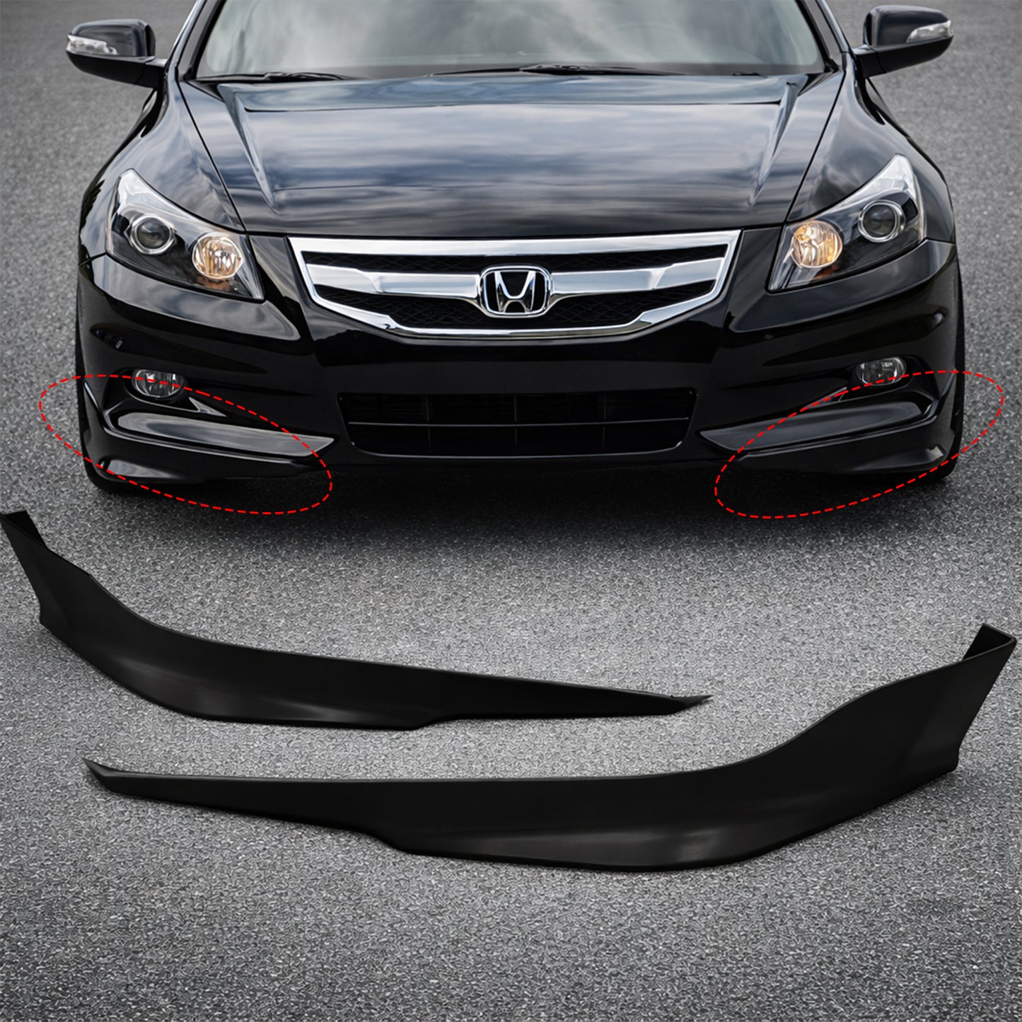 HONDA ACCORD 2011-2012 SEDAN BOTITAS DELANTERAS DE POLIURETANO
