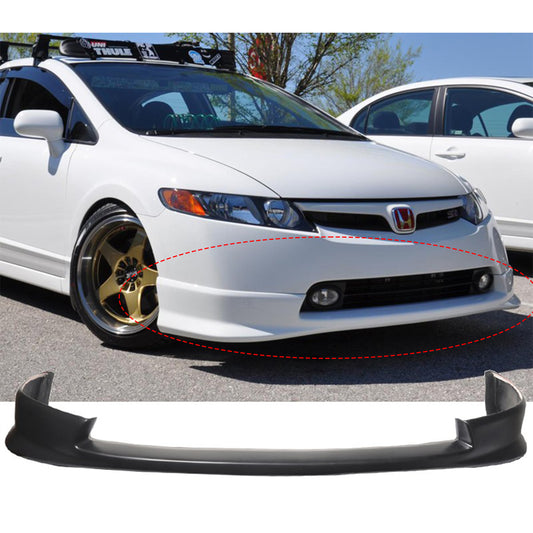 HONDA CIVIC 2006-2008 SEDAN FRONT LIP ESTILO HFP DE FIBERGLASS