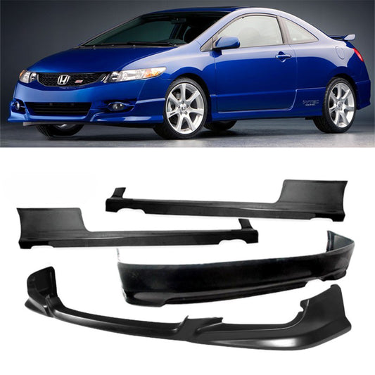 HONDA CIVIC 2009-2011 COUPE BODY KIT ESTILO HFP DE FIBERGLASS