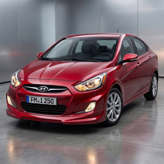 HYUNDAI ACCENT / BRIO 2013-2017 FRONT LIP DE FIBERGLASS