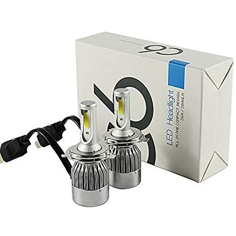 LED KIT H4 / 9003 HI/LOW 7600 LUMENS