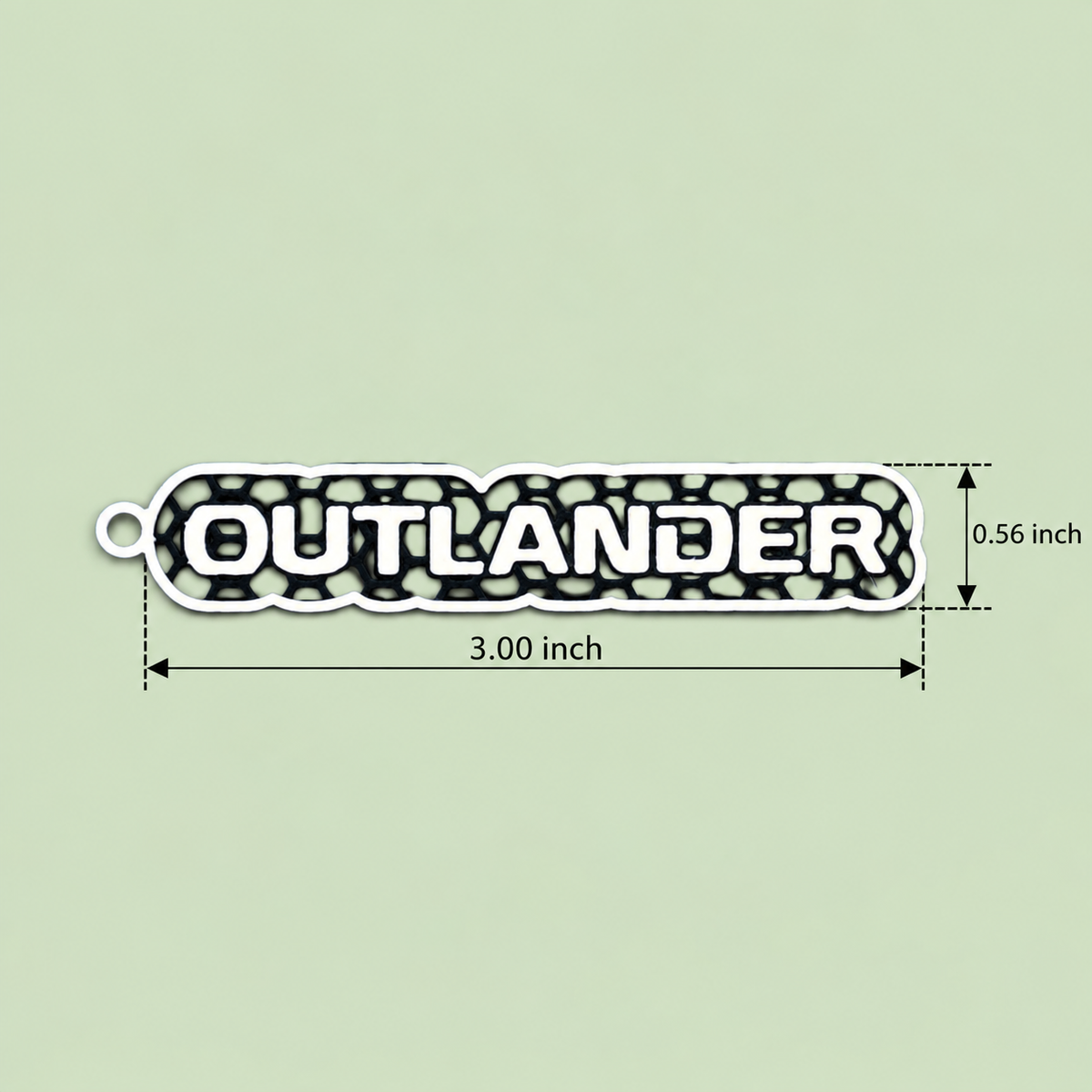 LLAVERO CUSTOM OUTLANDER LOGO