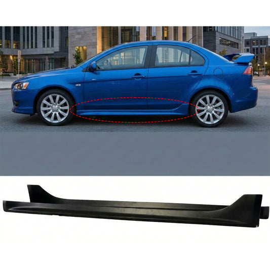 MITSUBISHI LANCER 2008-2015 ESTRIBOS ESTILO FABRICA DE FIBERGLASS