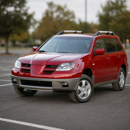 MITSUBISHI OUTLANDER 2003-2006 FOCOS DELANTEROS FONDO NEGRO