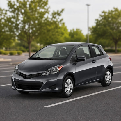 TOYOTA YARIS 2012-2014 HATCHBACK FOCOS DELANTEROS FONDO NEGRO