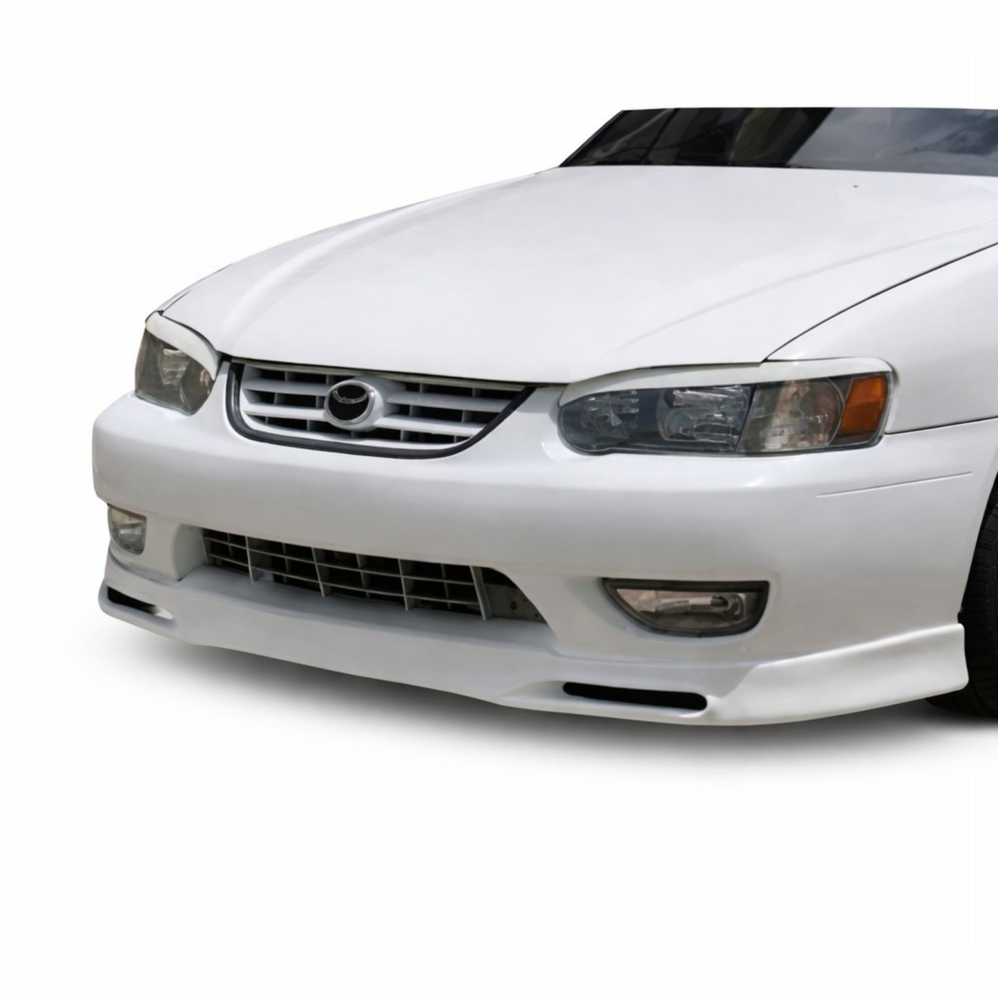 TOYOTA COROLLA 2001-2002 FRONT LIP ESTILO FX DE FIBERGLASS