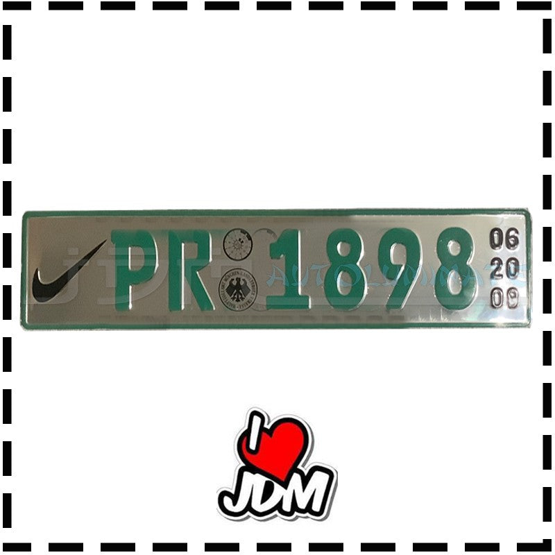 TABLILLA EUROPEA CROMO / NUMEROS EN VERDE