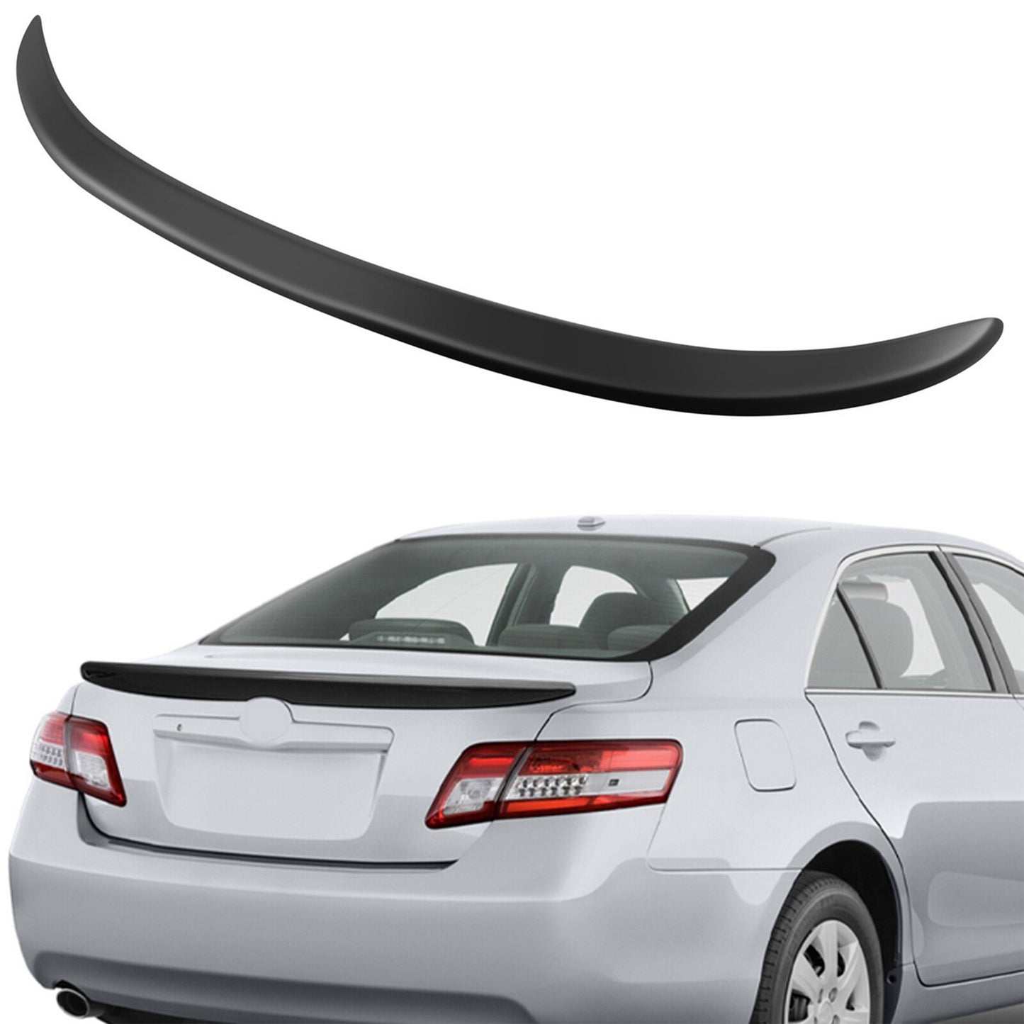 TOYOTA CAMRY 2007-2011 SPOILER ESTILO FABRICA DE PLASTICO ABS