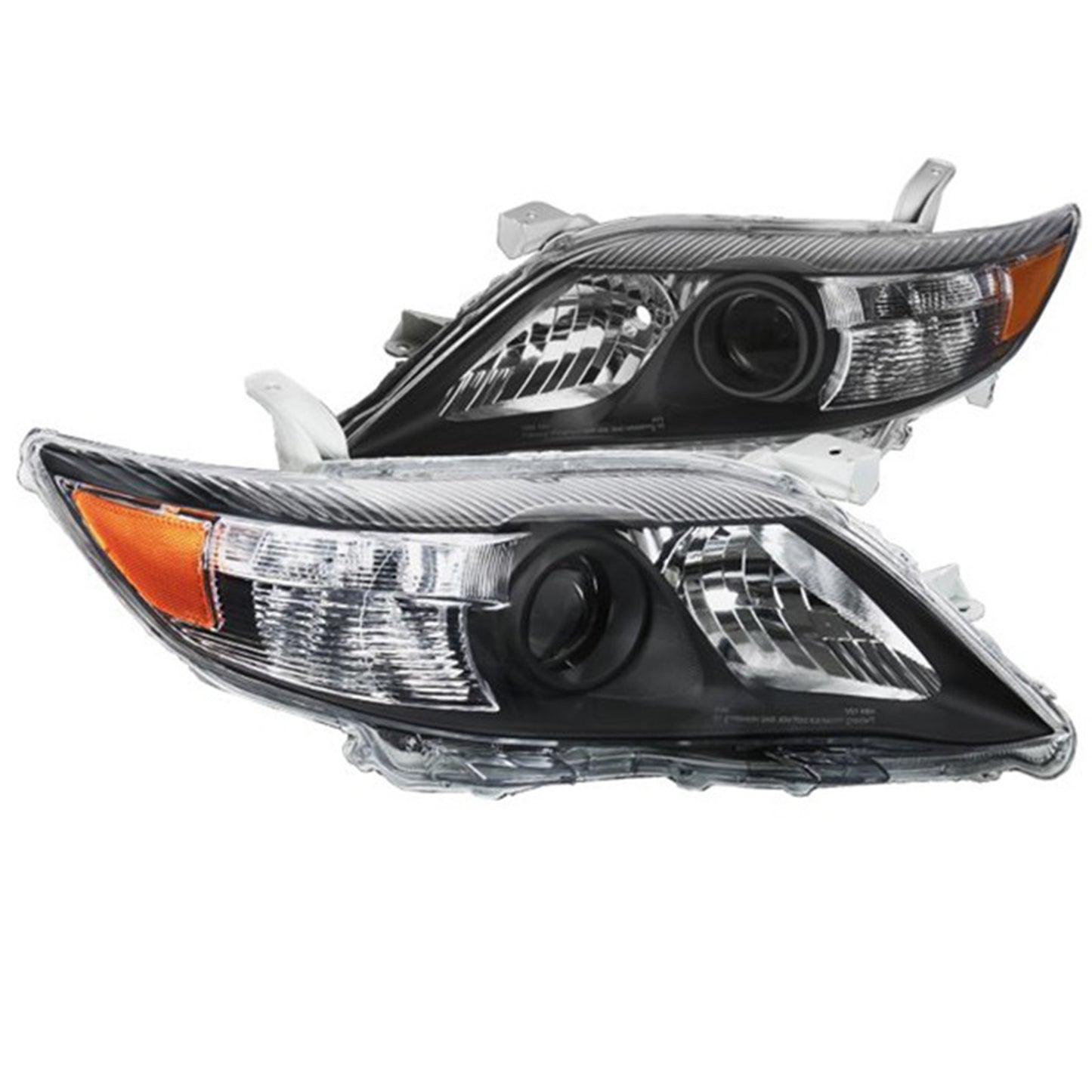 TOYOTA CAMRY 2010-2011 FOCOS DELANTEROS FONDO NEGRO