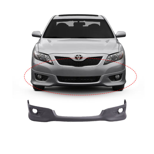 TOYOTA CAMRY 2010-2011 FRONT LIP ESTILO FABRICA DE FIBERGLASS
