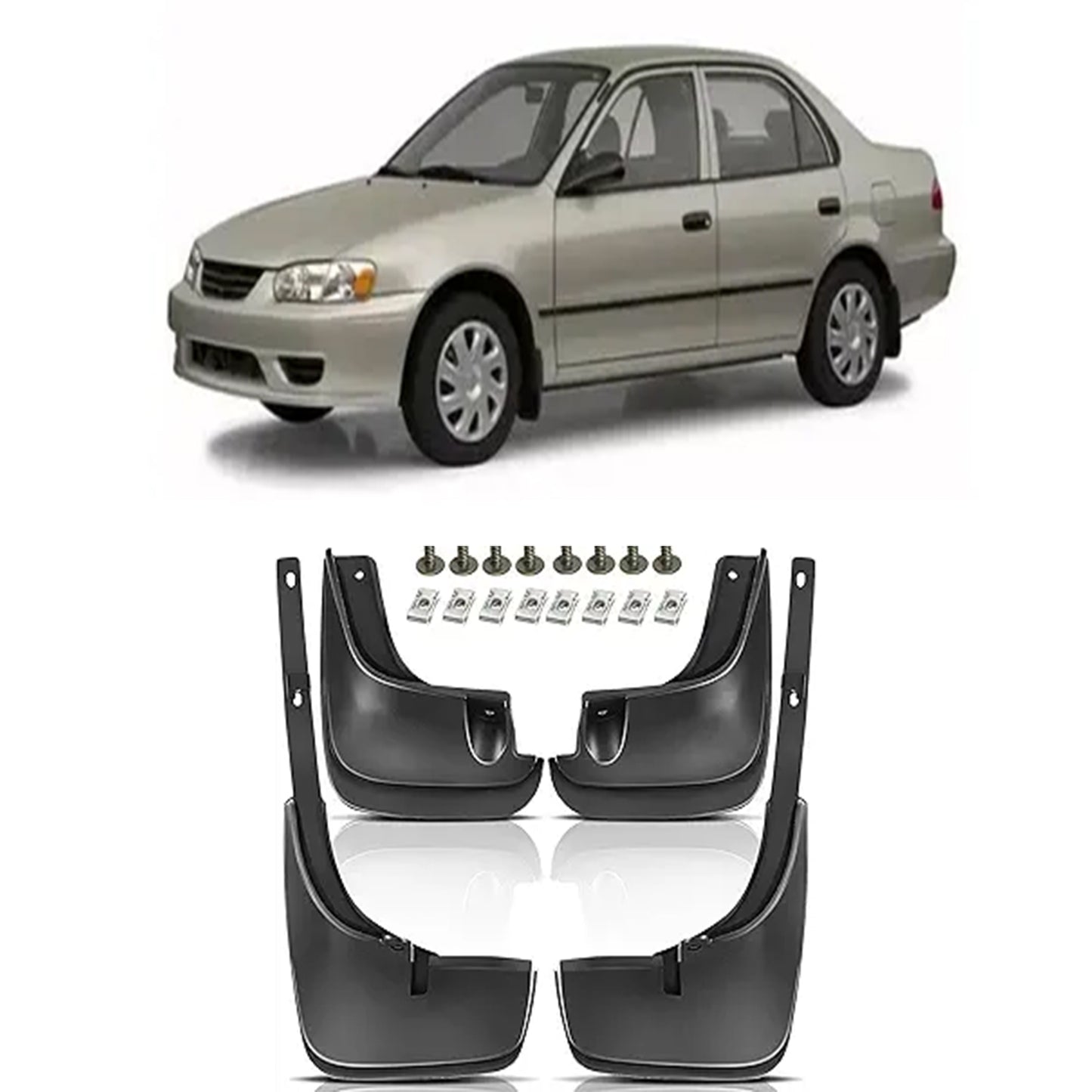 TOYOTA COROLLA 1998-2002 SEDAN CHAPALETAS