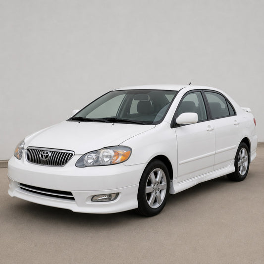 TOYOTA COROLLA 2003-2008 PARRILLA JDM ALTIS NEGRA Y CROMADA
