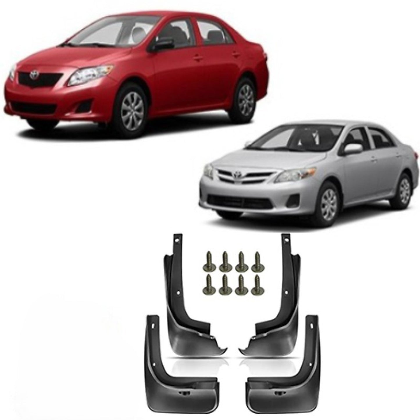 TOYOTA COROLLA 2009-2013 SIN BODY KIT CHAPALETAS