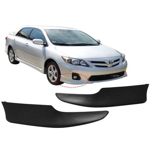 TOYOTA COROLLA 2011-2013 BOTITAS DELANTERAS ESTILO FABRICA DE FIBERGLASS