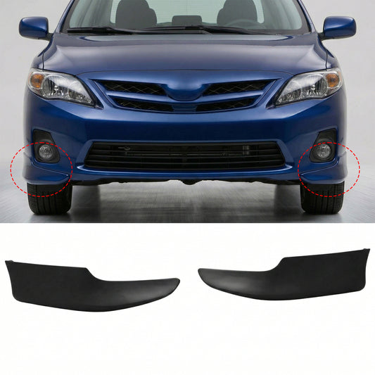 TOYOTA COROLLA 2011-2013 BOTITAS DELANTERAS ESTILO FABRICA DE PLASTICO ABS