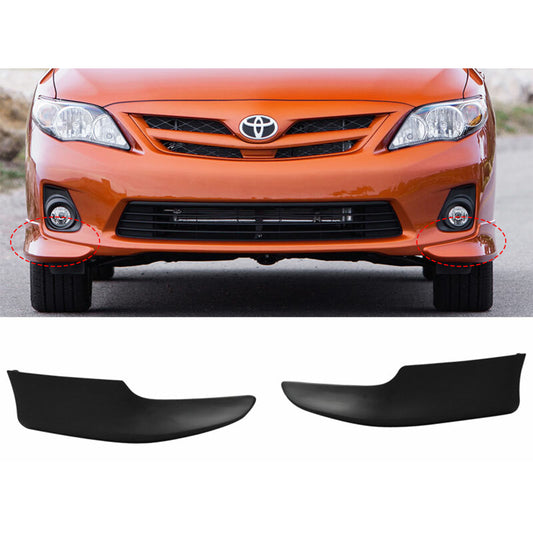 TOYOTA COROLLA 2011-2013 BOTITAS DELANTERAS ESTILO FABRICA DE POLIURETANO