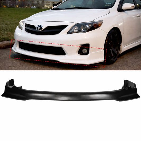 TOYOTA COROLLA 2011-2013 FRONT LIP ESTILO ALTIS DE FIBERGLASS