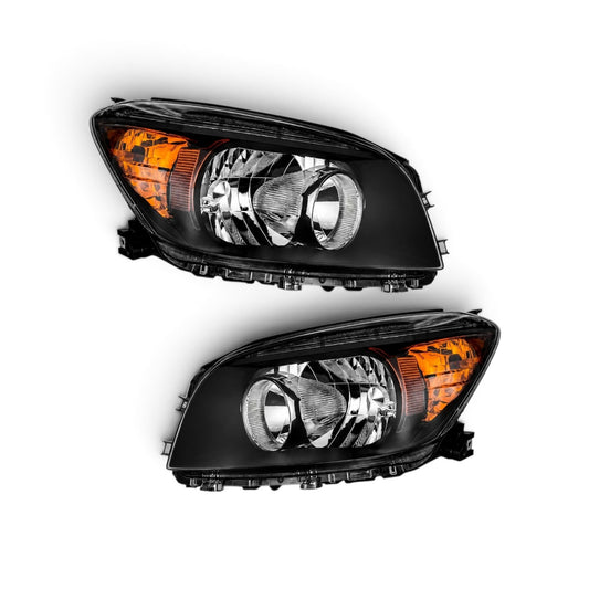 TOYOTA RAV4 2006-2008 COUPE FOCOS DELANTEROS FONDO NEGRO