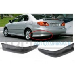 TOYOTA COROLLA 2003-2008 FIBER GLASS 2PC REAR LIP