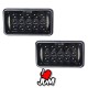 FOCOS 4X6 FULL LED LOW & HI FONDO NEGRO 48 WATTS