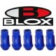 TUERCAS RACING BLOX 12X1.5 50MM ANONIZADAS (20PC)