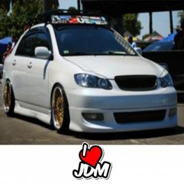 TOYOTA COROLLA 2003-2004 FRONT LIP EN FIBER GLASS