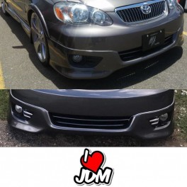 TOYOTA COROLLA 2005-2008 FRONT LIP ESTILO CAMRY EN FIBER GLASS