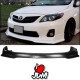 FRONT LIP TOYOTA COROLLA 2011-2013 FIBER GLASS