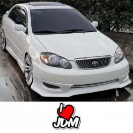 TOYOTA COROLLA 2005-2008 FRONT LIP EN FIBER GLASS